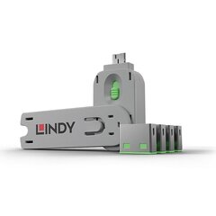 Блокировщик USB-портов Lindy 40451 цена и информация | Адаптеры, USB-разветвители | pigu.lt