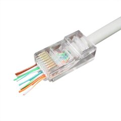 Gembird LC-PTU-01/100, RJ45, 100 шт. цена и информация | Кабели и провода | pigu.lt