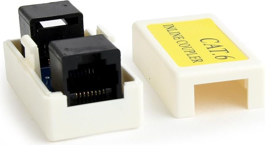 RJ-45 jungtis Gembird NCA-LC6-01 balta kaina ir informacija | Kabeliai ir laidai | pigu.lt