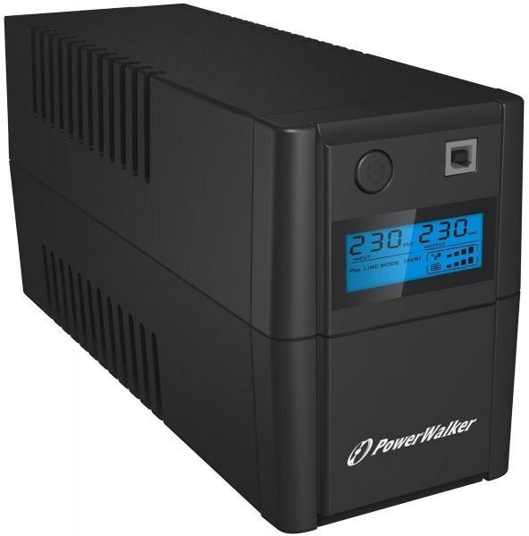 PowerWalker VI 650 SE LCD kaina ir informacija | Nepertraukiamo maitinimo šaltiniai (UPS) | pigu.lt