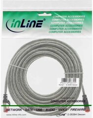 InLine Patchcord S/FTP, PiMF, Cat.6, PVC, przeźroczysty 7.5m (76407T) цена и информация | Кабели и провода | pigu.lt