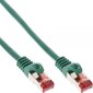 InLine Patchcord S/FTP, PiMF, Cat.6, PVC, zielony 30m (76430G) kaina ir informacija | Kabeliai ir laidai | pigu.lt