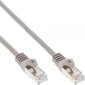 InLine Patchcord F/UTP, Cat.5e, szary 10m (72500L) kaina ir informacija | Kabeliai ir laidai | pigu.lt