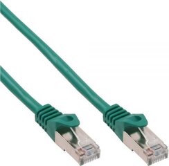 InLine 72502G, RJ45 CAT5e F/UTP, 2 m kaina ir informacija | Kabeliai ir laidai | pigu.lt