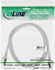 InLine 72514W, RJ45 CAT5e SF/UTP, 1.5 m kaina ir informacija | Kabeliai ir laidai | pigu.lt