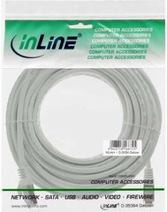 InLine 72515W, RJ45 CAT5e SF/UTP, 15 m kaina ir informacija | Kabeliai ir laidai | pigu.lt