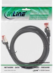 InLine RJ45, 2 m kaina ir informacija | Kabeliai ir laidai | pigu.lt