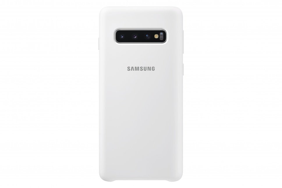 Dėklas Samsung EF-PG973TWEGWW skirtas Samsung Galaxy S10, balta kaina ir informacija | Telefono dėklai | pigu.lt