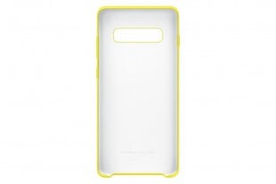 Samsung EF-PG975TYEGWW, skirtas Galaxy S10+, geltonas kaina ir informacija | Telefono dėklai | pigu.lt