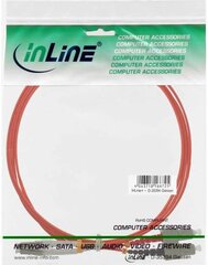 InLine Patchcord światłowodowy LC/SC, 50/125µm, OM2 0.5m (88644) цена и информация | Кабели и провода | pigu.lt