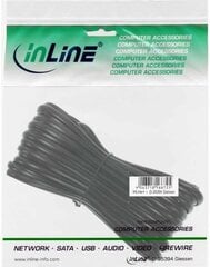 InLine, RJ11, 15 m цена и информация | Кабели и провода | pigu.lt