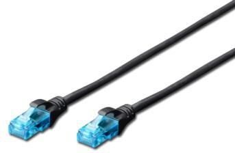 Digitus DK-1512-010/BL, RJ45, 1 m kaina ir informacija | Kabeliai ir laidai | pigu.lt