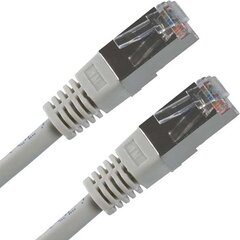кабель сетевой lan ftp, cat.5e, rj45 m - rj45 m, 20 м, экранированный, серый, экономичный цена и информация | Кабели и провода | pigu.lt