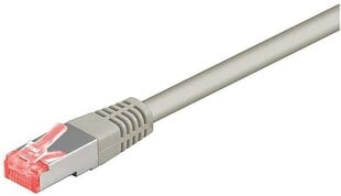 кабель сетевой lan s/ftp, cat.6, rj45 m - rj45 m, 10 м, экранированный, lsoh, серый, экономичный цена и информация | Кабели и провода | pigu.lt