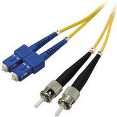 Patchcord 09/125, ST - SC, 1м цена и информация | Кабели и провода | pigu.lt