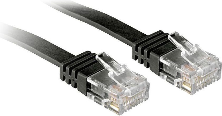 Kabelis CAT6 U/UTP 3m juodas 47523 LINDY kaina ir informacija | Kabeliai ir laidai | pigu.lt