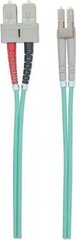 Оптоволоконный кабель Intellinet OM3 50/125 MM LC-SC дуплексный 1 м цена и информация | Кабели и провода | pigu.lt