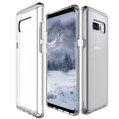 Devia Schockproof Silicone Back Case For Samsung N960 Galaxy Note 9 Transparent kaina ir informacija | Telefono dėklai | pigu.lt