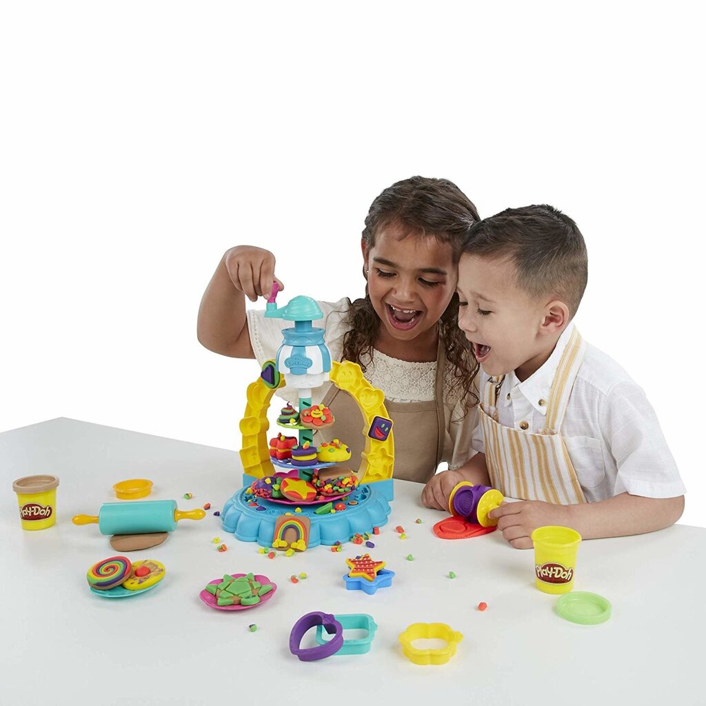 Plastilino rinkinys Konditerijos gaminiai Play-Doh 2 x 112 g kaina ir informacija | Lavinamieji žaislai | pigu.lt
