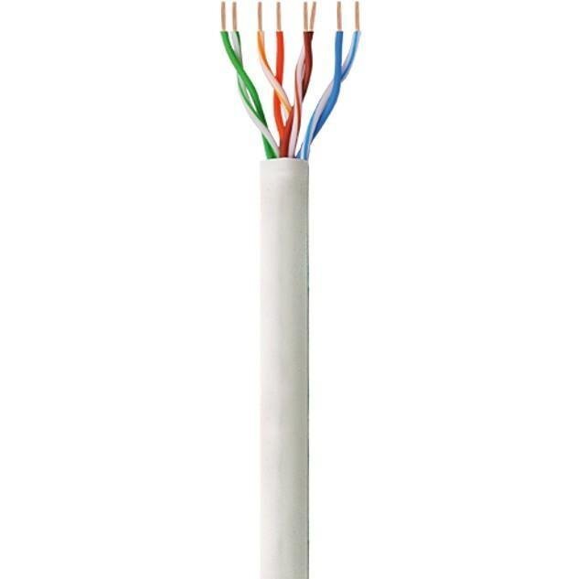 Techly UTP Cat6 masinis kabelis 4x2 kieto vario 305m pilkas kaina ir informacija | Kabeliai ir laidai | pigu.lt