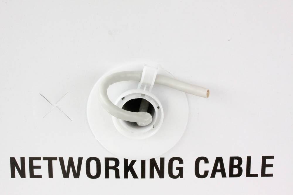 Tinklo kabelis Techly Cat6 UTP, 305m, pilkas, SOHO CCA kaina ir informacija | Kabeliai ir laidai | pigu.lt