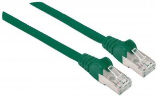 Intellinet Network Solutions Patchcord S/FTP, CAT7, 3m, zielony (740906) цена и информация | Кабели и провода | pigu.lt