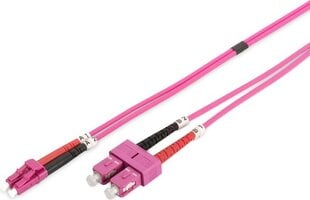 Digitus Patchcord Światłowodowy LC -> SC OM4, 2m (DK-2532-02-4) kaina ir informacija | Kabeliai ir laidai | pigu.lt