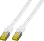 EFB Patchcord S/FTP,Cat.6A, LSZH, Cat.7, 3m (MK7001.3W) kaina ir informacija | Kabeliai ir laidai | pigu.lt