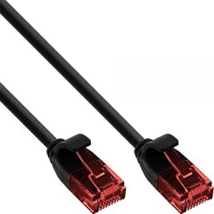 InLine Patchcord Slim U/UTP, Cat.6, 2.5m (71212S) цена и информация | Кабели и провода | pigu.lt