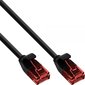 InLine Patchcord Slim U/UTP, Cat.6, 2.5m (71212S) kaina ir informacija | Kabeliai ir laidai | pigu.lt