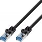 InLine Patchcord Cat.6A, S/FTP, elastyczny, 7.5m (74807S) kaina ir informacija | Kabeliai ir laidai | pigu.lt