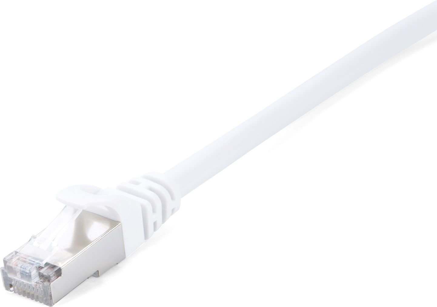 V7 V7CAT6STP-01M-WHT-1E, RJ-45, 1 m kaina ir informacija | Kabeliai ir laidai | pigu.lt