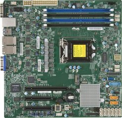 SuperMicro MBD-X11SSH-LN4F-O kaina ir informacija | Pagrindinės plokštės | pigu.lt