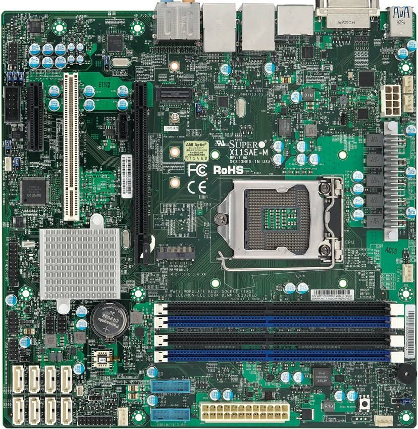 SuperMicro MBD-X11SAE-M-O цена и информация | Pagrindinės plokštės | pigu.lt