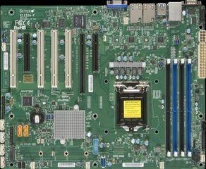 SuperMicro MBD-X11SSA-F-O kaina ir informacija | Pagrindinės plokštės | pigu.lt