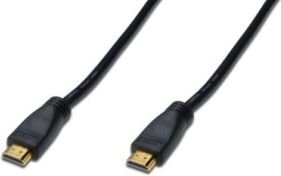 Digitus AK-330105-200-S, HDMI, 20 m kaina ir informacija | Kabeliai ir laidai | pigu.lt