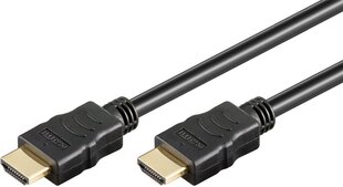 Goobay HDMI, 10 m kaina ir informacija | Kabeliai ir laidai | pigu.lt