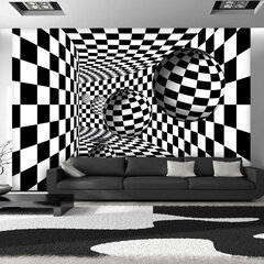 Fototapetas - Black & White Corridor цена и информация | Фотообои | pigu.lt
