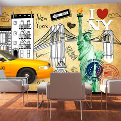 Fototapetas - One way - New York kaina ir informacija | Fototapetai | pigu.lt