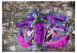 Fototapetas - Graffiti spray can kaina ir informacija | Fototapetai | pigu.lt