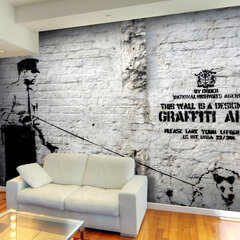 Fototapetas - Banksy - Graffiti Area kaina ir informacija | Fototapetai | pigu.lt