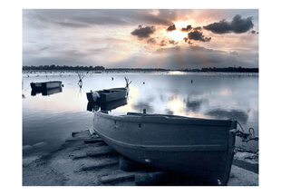 Fototapetas - Little port boats kaina ir informacija | Fototapetai | pigu.lt