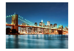 Fototapetas - Sparkling Brooklyn Bridge цена и информация | Фотообои | pigu.lt