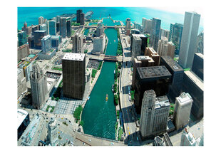 Fototapetas - Urban architecture of Chicago цена и информация | Фотообои | pigu.lt