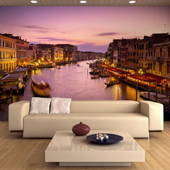 Fototapetas - City of lovers, Venice by night kaina ir informacija | Fototapetai | pigu.lt