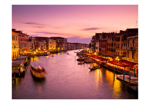 Fototapetas - City of lovers, Venice by night kaina ir informacija | Fototapetai | pigu.lt