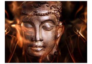 Fototapetas - Buddha. Fire of meditation. kaina ir informacija | Fototapetai | pigu.lt