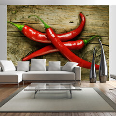 Fototapetas - Spicy chili peppers kaina ir informacija | Fototapetai | pigu.lt