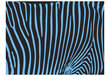 Fototapetas - Zebra pattern (turquoise) цена и информация | Fototapetai | pigu.lt
