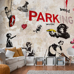 Fototapetas - [Banksy] Graffiti Collage цена и информация | Фотообои | pigu.lt
